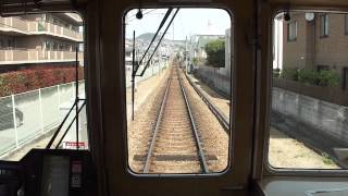 車窓風景 阪急電車甲陽線 夙川－苦楽園口 2013.03.30