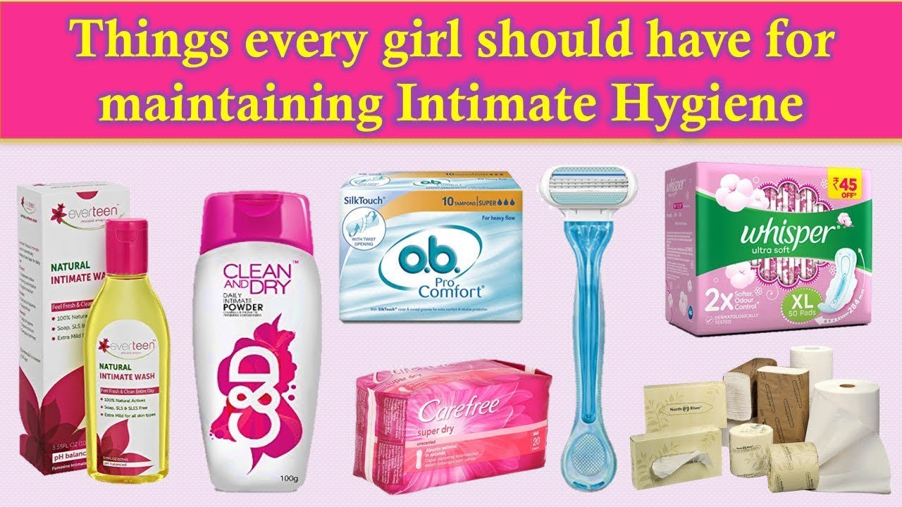 Top 7 Best Female Hygiene Products | Things Every GIRL Should Have For ...