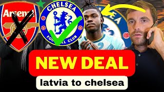 chelsea transfer news fabrizio romano confirmed new deal latvia to chelsea news today