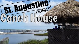 St Augustine Conch House Restaurant Marina Resort Florida
