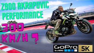 Z900 AKRAPOVIC PERFORMANCE - TUNING \u0026 TOP SPEED TEST - GOPRO 5K 60P