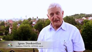 „Pirmyn, Lietuva“ narys Ignas Stankovičius sveikina Kauną