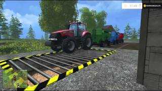 Farming Simulator 15 PC Mod Showcase: Gravity Flow Wagons