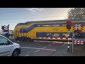 spoorwegovergang boxtel dutch railroad crossing