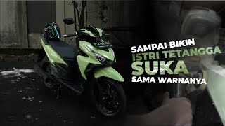 INI WARNA MATCHA PALING MENGGODA! REPAINT VARIO 150