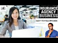 How to Easily Start an Insurance Agency Business | Starting an Insurance Agency From Home