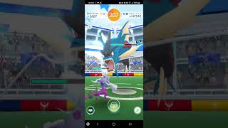 【ポケモンGO】メガギャラドス レイド 2人討伐