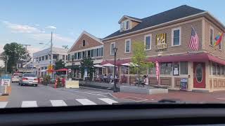 Driving through Ogunquit, Maine 8/24/2020