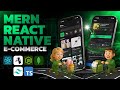Build a Full Stack E-Commerce Mobile App with React Native | Beginner Friendly Course