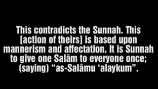 Giving Salaam once to a group of people | Sheikh Al Albani