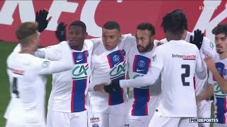 Gol de Neymar | Pays de Cassel 0-2 Paris Saint-Germain | Copa de Francia | 23 de enero 2023