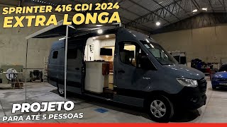 Tour em uma Sprinter 416/2024. Um Projeto Sustentável para rodar o Mundo, e ser Feliz.