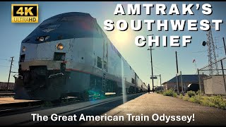 Riding Amtrak's Southwest Chief! 4K The Great American Train Odyssey! #amtrak #traintravel