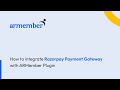 How to Integrate Razorpay Payment Gateway SCA Method with ARMember Plugin (Latest v1.6)