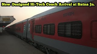 New  Designed Hi-Tech Coach Arrival at Satna Jn.