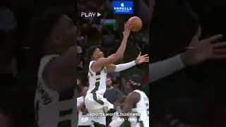 Giannis THROWS It Off The Backboard!