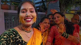 राखीची हळद #haldi #wedding #khandeshi #jalgaon #shortsvideo #video #youtube #vlog #funny #enjoy #yt