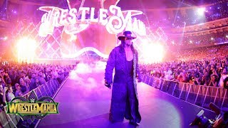 The Undertaker emerges from the darkness to accept John Cena's challenge: WrestleMania 34 The Undertaker emerges from the darkness to accept John Cena's challenge: WrestleMania 34