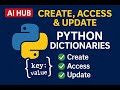Python Dictionary Tutorial | Video 1| Create, Access, Update, and More