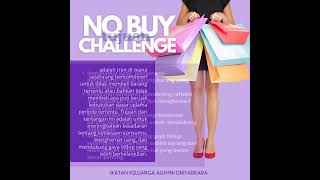 Resolusi 2025 : No Buy Challenge