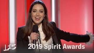 Aubrey Plaza's Opening Monologue  | 2019 Spirit Awards