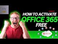 Office 365 Free Activation: Lifetime Access Without Paying!