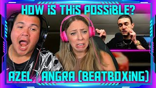 First Time Reaction to AZEL 🇮🇹 | ANGRA | BEATBOXING | THE WOLF HUNTERZ Jon and Dolly