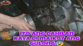 click ne sir ayaw umikot ang gulong  dahil natangal ang torque drive nut