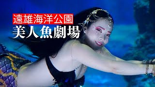 水中の人魚パフォーマー Mermaid in Taiwan