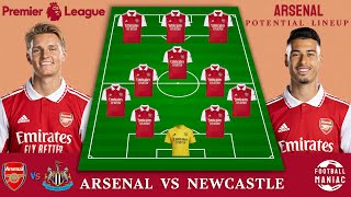 ARSENAL VS NEWCASTLE UNITED | Arsenal Potential Lineup 4-3-3 English Premier League Matchday-19