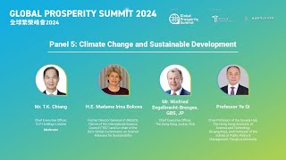 Global Prosperity Summit 2024; Climate Change and Sustainable Development