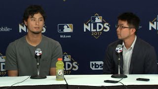 LAD@ARI Gm3: Darvish on mental preparation for Game 3