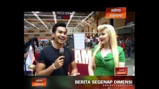 Cassidy Anderson menyanyi lagu Melayu sejak 2012