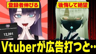 Youtube広告に◯◯万円かけたVtuberの末路