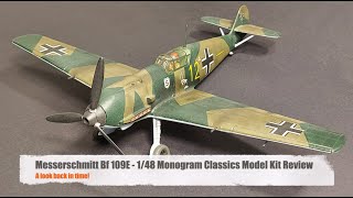 Monogram Classics 1:48 Bf 109E Review - Serious Kit or Nostalgia Build?