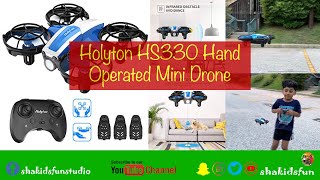 Hand Operated Mini Drone Unboxing and Review | Sha Kids Fun