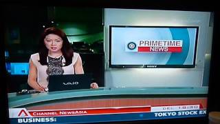 Channel News Asia - Primetime News opener (November 2011)