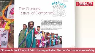 Election Commission Of India Unveils Book ‘Leap Of Faith: Journey Of Indian Elections’