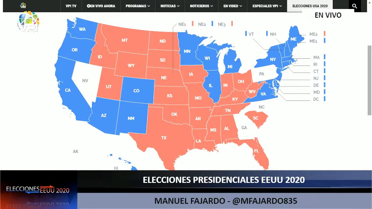 En Vivo - Actualización De Resultados De Las Elecciones Presidenciales ...