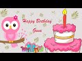 Happy Birthday Guna Image Wishes General Video Animation