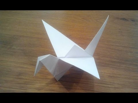 How To Make an Origami Flapping Bird How To Make an Origami Flapping Bird