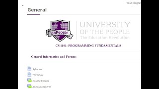 Uopeople CS1101 Programming Fundamentals Week 2