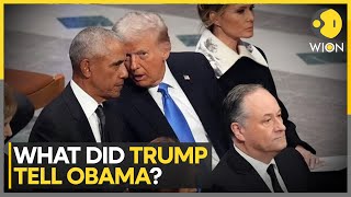 Trump-Obama Moment From Carter Funeral | World News | WION