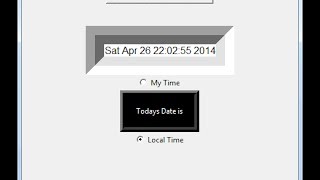 Python Tkinter GUI Tutorial of Date and Time