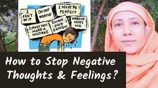How to Stop Negative Thoughts & Feelings? - Pravrajika Divyanandaprana