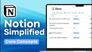 15 Notion Core Concepts! | Blocks, Pages, Databases & More