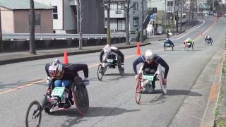 2016 ふくやまマラソン 車いすランナーさん 10キロ