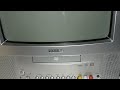 My Toshiba TV with Built in DVD Player Demonstration Video