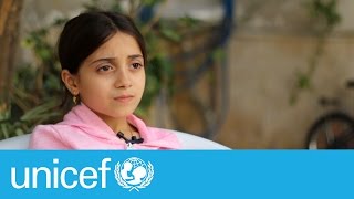 A bomb explodes, growing up in Aleppo | UNICEF