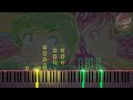 urusei yatsura season 2 opening lock on piano cover urusei yatsura remake season 2 opening piano